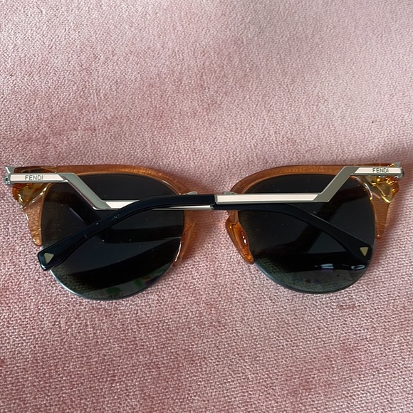 FENDI Indira Sunglasses - Cat Eye - Pink Purple main image 11